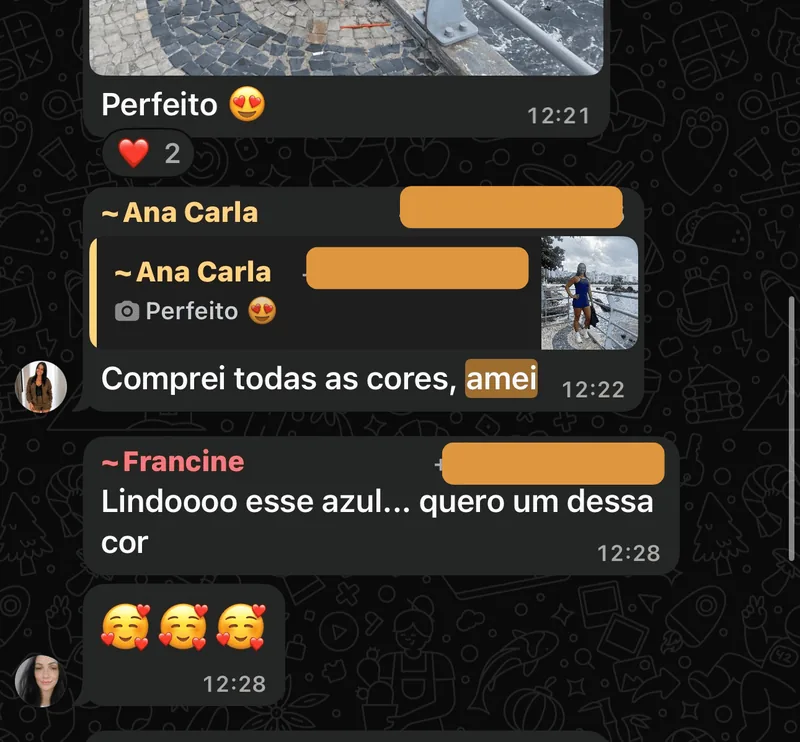 Depoimento de cliente 1