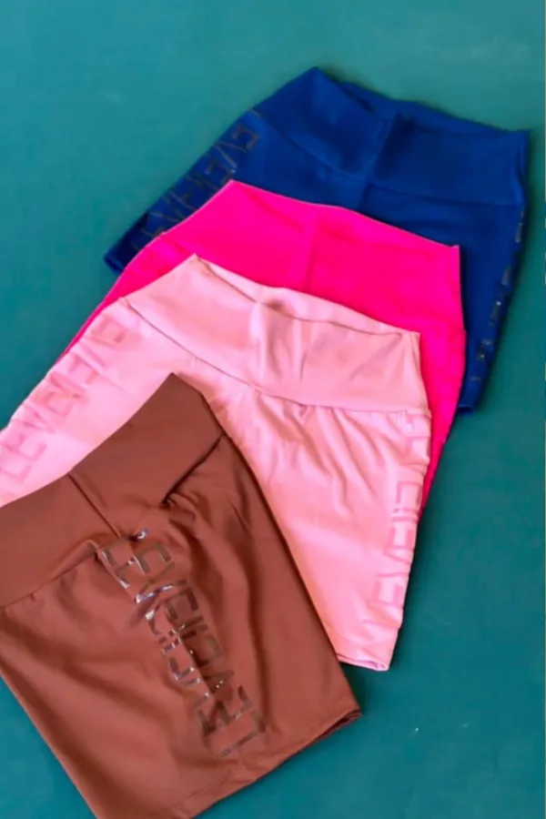 Shorts cintura alta