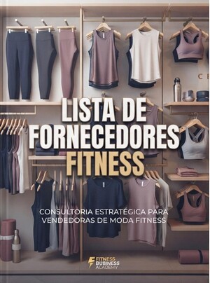 Mockup da Lista de Fornecedores Fitness