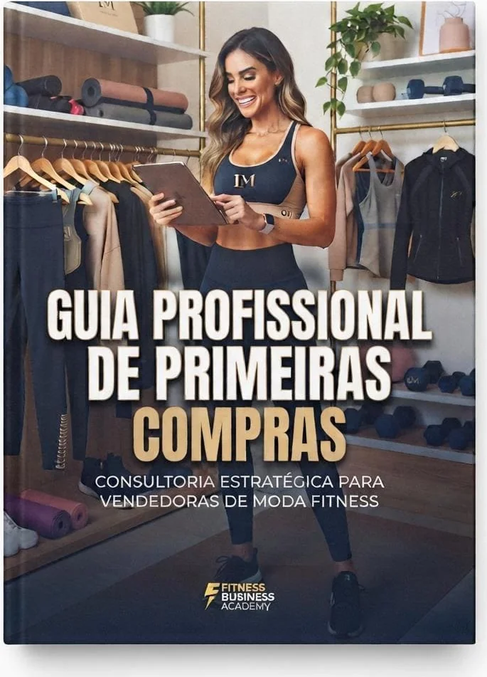 Mockup do Guia Profissional de Primeiras Compras